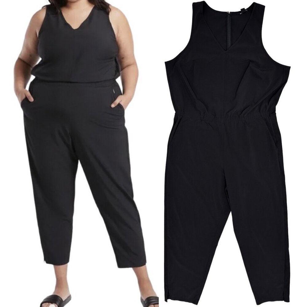 Athleta Black Jumpsuit
